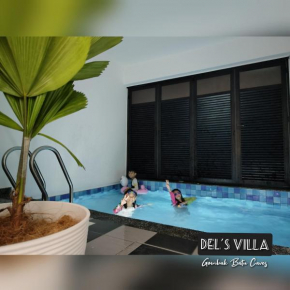 Dels Villa with private pool near UIA Batu Caves Gombak